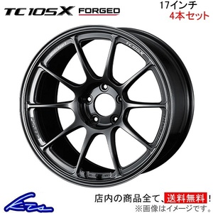 ウェッズ ウェッズスポーツ TC105X フォージド 4本セット ホイール インプレッサWRX STI GDB 0074102 weds ウエッズ FORGED アルミ