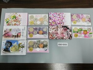 0501B55　日本　記念コイン　おまとめ5点　造幣局 桜の通り抜け　花のまわりみち　令和5年　平成27年　など