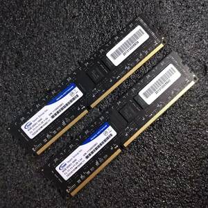 【中古】DDR3メモリ 16GB[8GB2枚組] Team TED38192M1600C11 [DDR3-1600 PC3-12800]