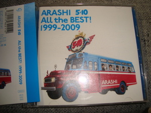 ARASHI★5×10　ALL　THE　BEST1999-2009★帯付2CD