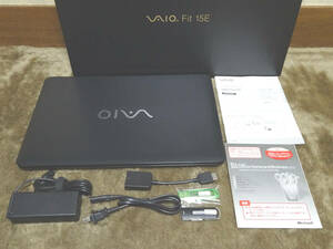 ★☆中古VAIO VAIO Fit 15E (VJF1511ASL1B)ブラック☆★