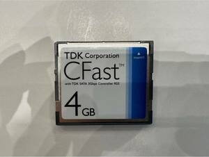 【TDK】 CFast 4GB SATA 3Gbps CFastカード　在庫11