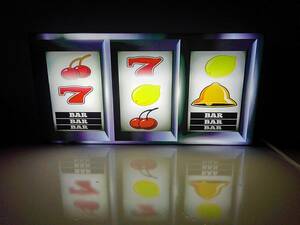 パチスロ パチンコ カジノ スロット ラスベガス ギャンブル 店舗 自宅 サイン ランプ 照明 看板 置物 雑貨 ライトBOX 電飾看板 電光看板