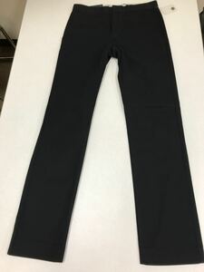 ●GAP●チノパン●新品●TAILORED●ウエス71cm股下81cm●黒●スリム・フィット●ビジネスに●クールビズ●初盆.法事に●アウトレット品●NB