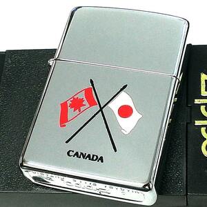 ZIPPO ライター レア 1点物 カナダ製 1994年製 国旗 ジッポ オンタリオ製 ビンテージ おしゃれ 日本 廃盤 珍しい ヴィンテージ
