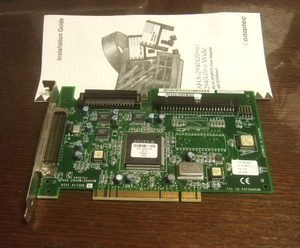 Adaptec ULTRA SCSI F/W ADAPTER。