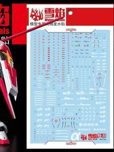 RG 1/144 フォースインパルスガンダム用蛍光水転写式デカール　並行輸入品