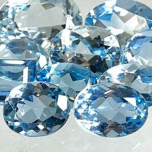 ●天然アクアマリンおまとめ 12ct●a ルース 裸石 宝石 ジュエリー jewelry aquamarine ベリル 