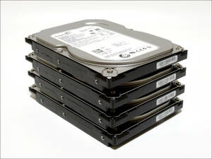 Seagate 3.5インチHDD ST3500413AS 500GB SATA 4台セット #11482