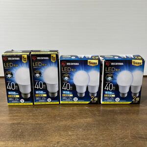 アイリスオーヤマ LED電球 40W形相当 昼白色 口金直径26mm 広配光 6個セット 密閉器具対応 LED 電球 (d1