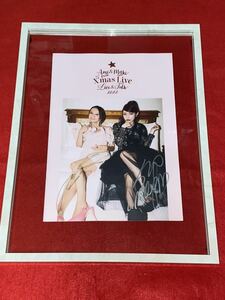 鈴木亜美＆後藤真希 Xmas LIVE 2022 直筆サイン入り非売品フォトブック 額装品