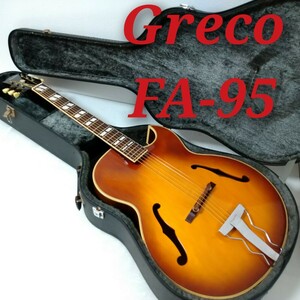 Greco FA-95 グレコ アーチトップ ピックギター アコースティックギター アコギ
