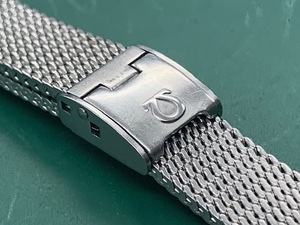 OMEGA　オメガ　純正メッシュブレス　ステンレス 6011　ラグ幅1２ｍｍ 中古（ＴO２４０１９）送料無料