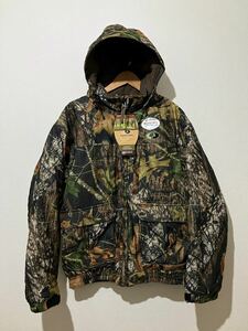 【未使用】MOSSY OAK リアルツリーカモ ハンティングジャケット TORRENT WATER PROOF 厚手 サイズ M