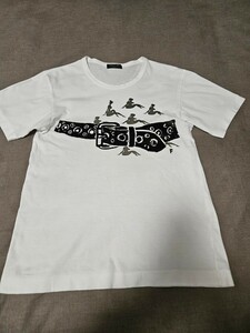 コムデギャルソンオムプリュス　COMME des GARCONS HOMME PLUS Tシャツ サイズフリー 白　検索用　プレイ　ジュンヤワタナベ　半袖