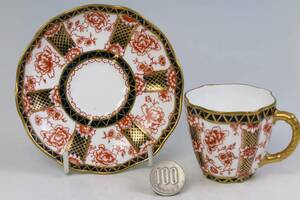 　　R・C・ダービー　＝　Dカップ＆ソーサー　2649 　IMARI　(1級品)　 