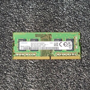 SAMSUNG DDR4-3200MHz 4GB (4GB×1枚キット) M471A5244CB0-CWE 動作確認済み ノートパソコン用 PCメモリ 