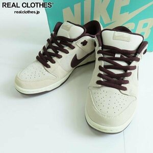 NIKE/ナイキ SB DUNK LOW PRO Desert Sand/Mahogany/ダンクロー デザートサンド/マホガニー BQ6817-004/28 /080