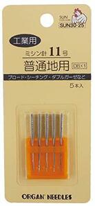 KIYOHARA サンコッコー 工業用ミシン針 11号 普通地用 5本 SUN30-25