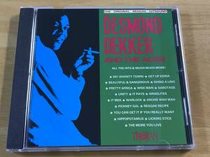 Desmond Dekker & The Aces The Original Reggae Hitsound of 輸入盤CD 検:デスモンドデッカー Reggae Rocksteady Ska Trojan Records Best