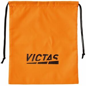 VICTAS 卓球 シューズ袋 靴 シューズ入れ スポーツ マルチバッグ ケース 体育館 持ち運び ヴィクタス オレンジ プレイロゴマルチバッグ