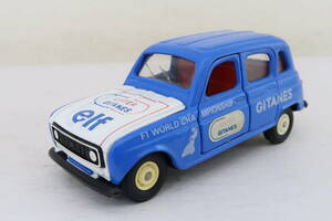 トミカダンディ RENAULT 4 GITANES elf ルノー キャトル ジタン 箱無 1/43 TOMICA DANDY クレ