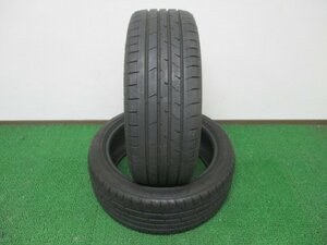 ZC383【送料無料】225/45R18 超溝高 8.5分山 夏タイヤ EAGLE RVF ECO 20年製 2本 激安 プリウスα レヴォーグ スカイライン フェアレディZ