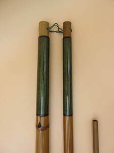 銘「竿一」　和竿　竹竿　釣り竿　フィッシング　6本継ぎ　ロッド　釣り具　竹工芸品　袋有