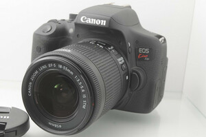 一眼レフカメラ 初心者 Canon EOS Kiss X8i EF-S18-55mm F3.5-5.6 IS STM レンズキット 整備 センサークリーニング【中古】