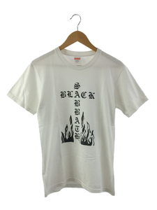 Supreme◆Tシャツ/S/コットン/WHT/Black Sabbath