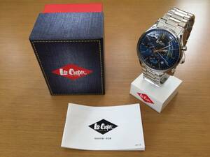 【新品】LeeCooper LC06295 390 腕時計 ブルー☆未使用