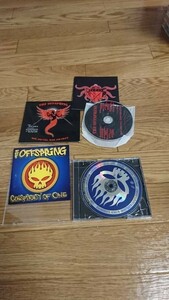 ★☆Ｓ06307　オフスプリング (The Offspring)【Conspiracy of One】【Rise and Fall Rage and Grace】CDアルバムまとめて２枚セット☆★