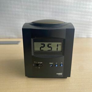 CASIO 置時計　SQ-500 時計　カシオ　デジタル　目覚まし　音声時計　トーキングクロック