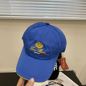 Loro Piana　ロロピアーナ　帽子　キャップ　刺繍ロゴ　薄型　野球帽子　ハット　男女兼用　3822