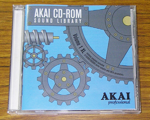 ★Akai CD-ROM SOUND LIBRARY Vol.1XL★OK! !★Made in JAPAN★
