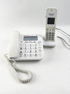 １円～ Panasonic パナソニック コードレス電話機 親機VE-GZ208DLE 子機KX-FKD508-C 1台 ホワイト