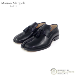 メゾン マルジェラ （Maison Margiela） Tabi タビ 足袋 ローファー 靴 S97WR0021 ブラック #41 メンズ（美品）中古