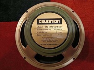 CELESTION (セレッション) G12M Greenback 8Ω ギターアンプ用スピーカー