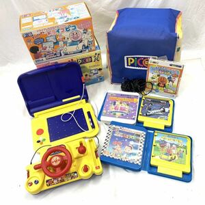 FN12201K【1000円スタート!!】PICO ピコ キッズコンピュータ 本体 アンパンマンのドライブピコ ソフト SEGA まとめ売り