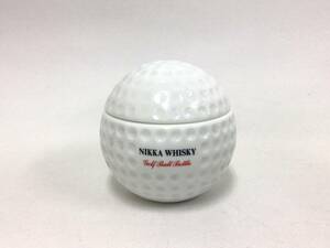 ウイスキー ニッカ ゴルフボール 陶器 500ml 重量番号:2 (124)