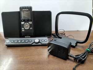送料無料 動作確認済み 中古 OLYMPUS オリンパス IC レコーダー 機能付き ラジオ レコーダー ラジオ サーバーポケット PJ-35 ラジオ 録音機