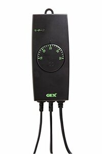 GEX AQUA HEATER サーモスタット NX003N 300Wまでのヒーター用 制御温度範囲15~35℃ 観賞魚用サーモス