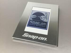 スナップオン、snap on、新品未使用、フォトスタンド、写真立て、アルミ削りだしでかなり激シブです