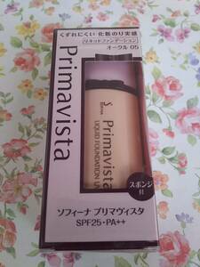 ★新品★オークル05 標準色 花王 ソフィーナ プリマヴィスタ くずれにくい 化粧のり実感 リキッドファンデーション 箱あり