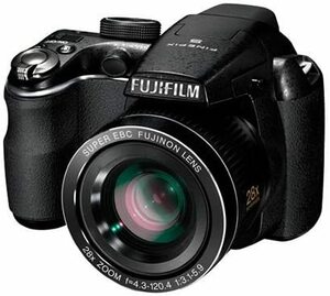 FUJIFILM FinePix S3400 ブラック 14 MP 3インチ LCD 28倍光学ズーム 24mm (中古品)