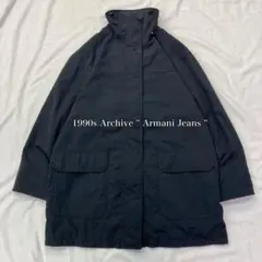 1990s Vintage Armani Jeans Nylon Coat