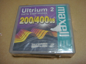 ジャンク　マクセル　Ultrium2　200gb/４００ｇｂ LTOU2/200