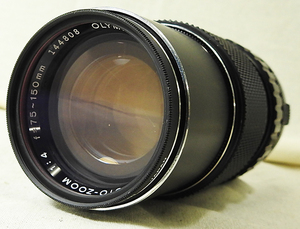 オリンパス製レンズ　ズイコー　75-150　ｆ4　フィルター付き