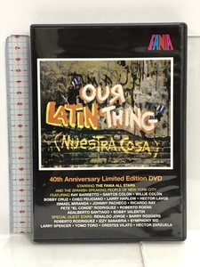 DVD Our Latin Thing 40th Anniversary Limited Edition ファニア オールスターズ