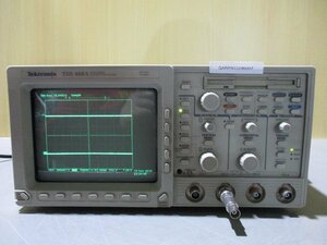 中古 Tektronix TDS460A Digital Storage Oscilloscope, 400 MHz with Options 05/1M/2F 通電ok(GARR50328B007)